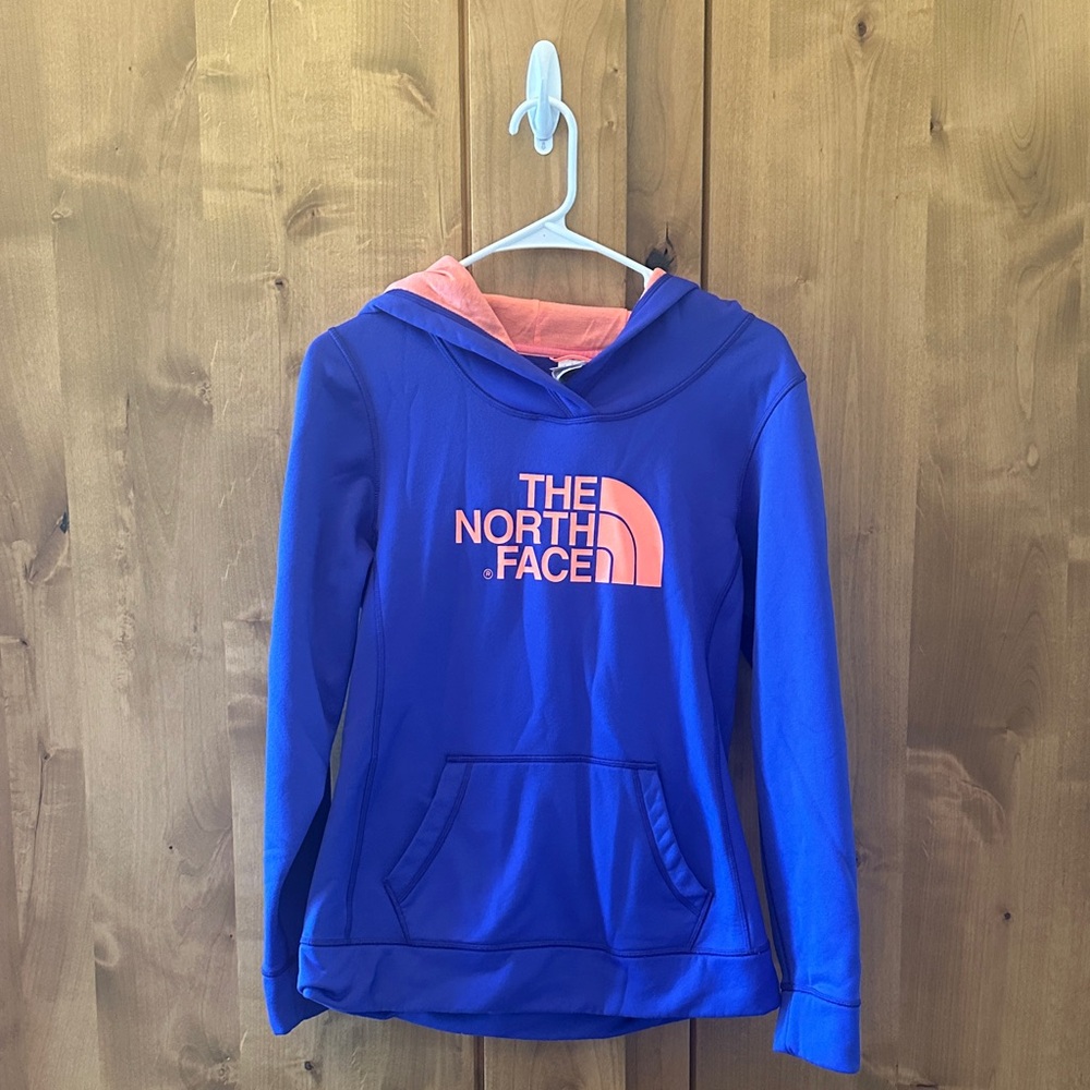 The North Face Women Purple and Pink Hoodie
